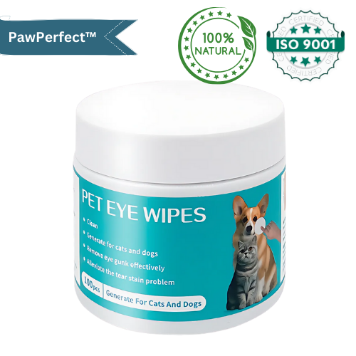 PawPerfect™ Natual Pet EEP (Eyes, Ears & Paws) 3-in-1 Cleaner Wipes